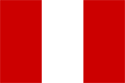 Behold the flag of Peru...
